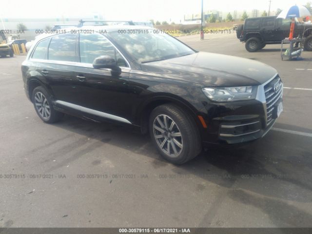 audi q7 2017 wa1laaf77hd053538