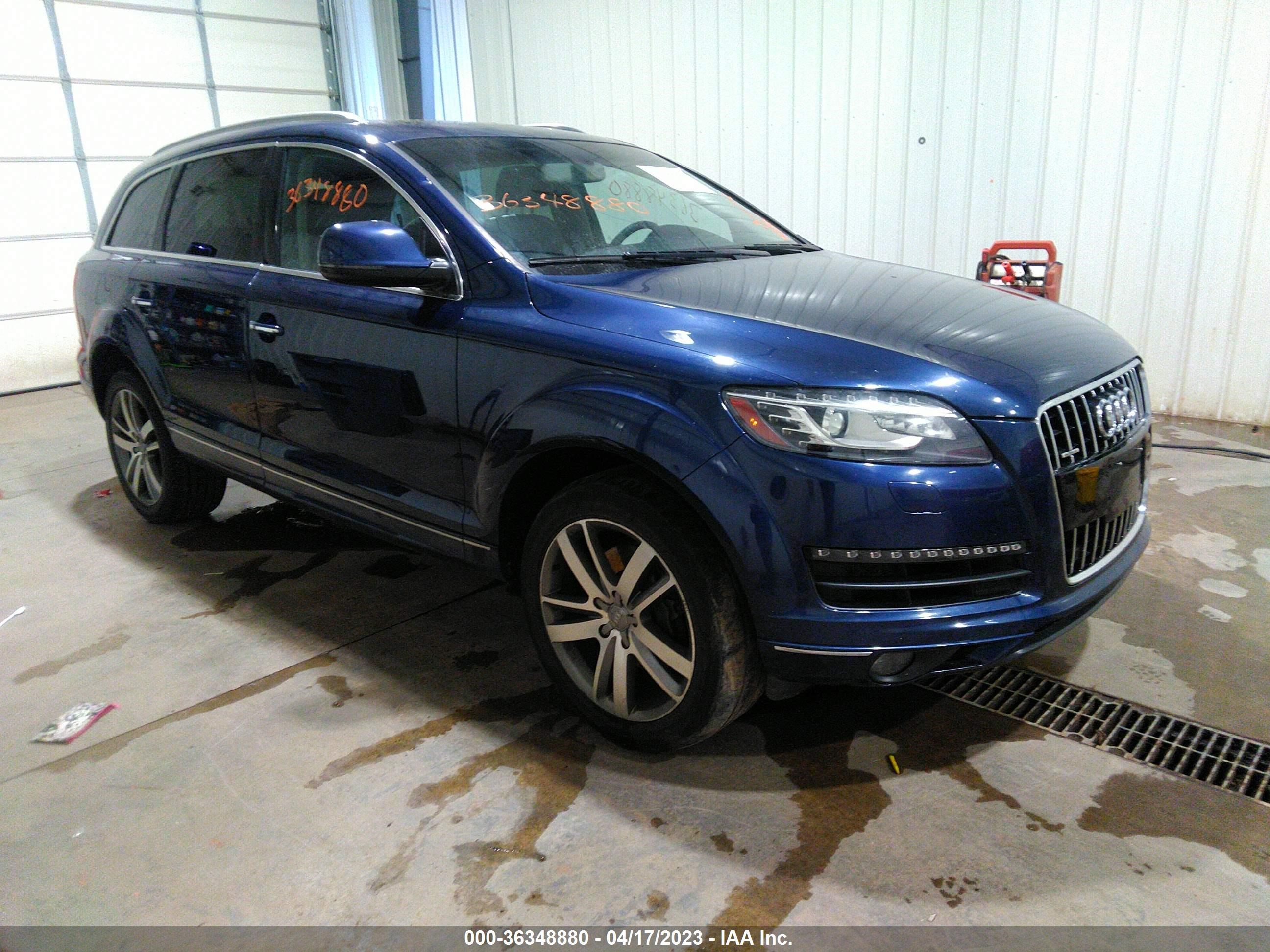 audi q7 2013 wa1lgafe3dd007292