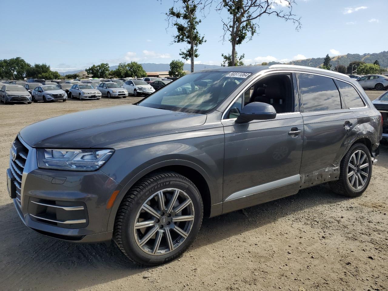 audi q7 2019 wa1lhaf72kd023656