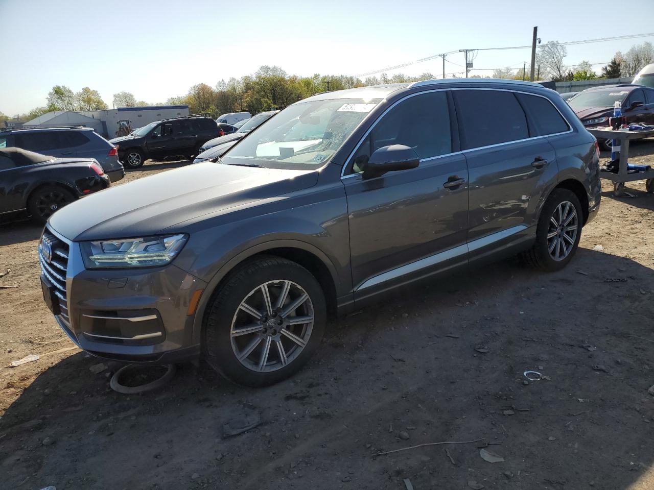 audi q7 2019 wa1lhaf74kd015462