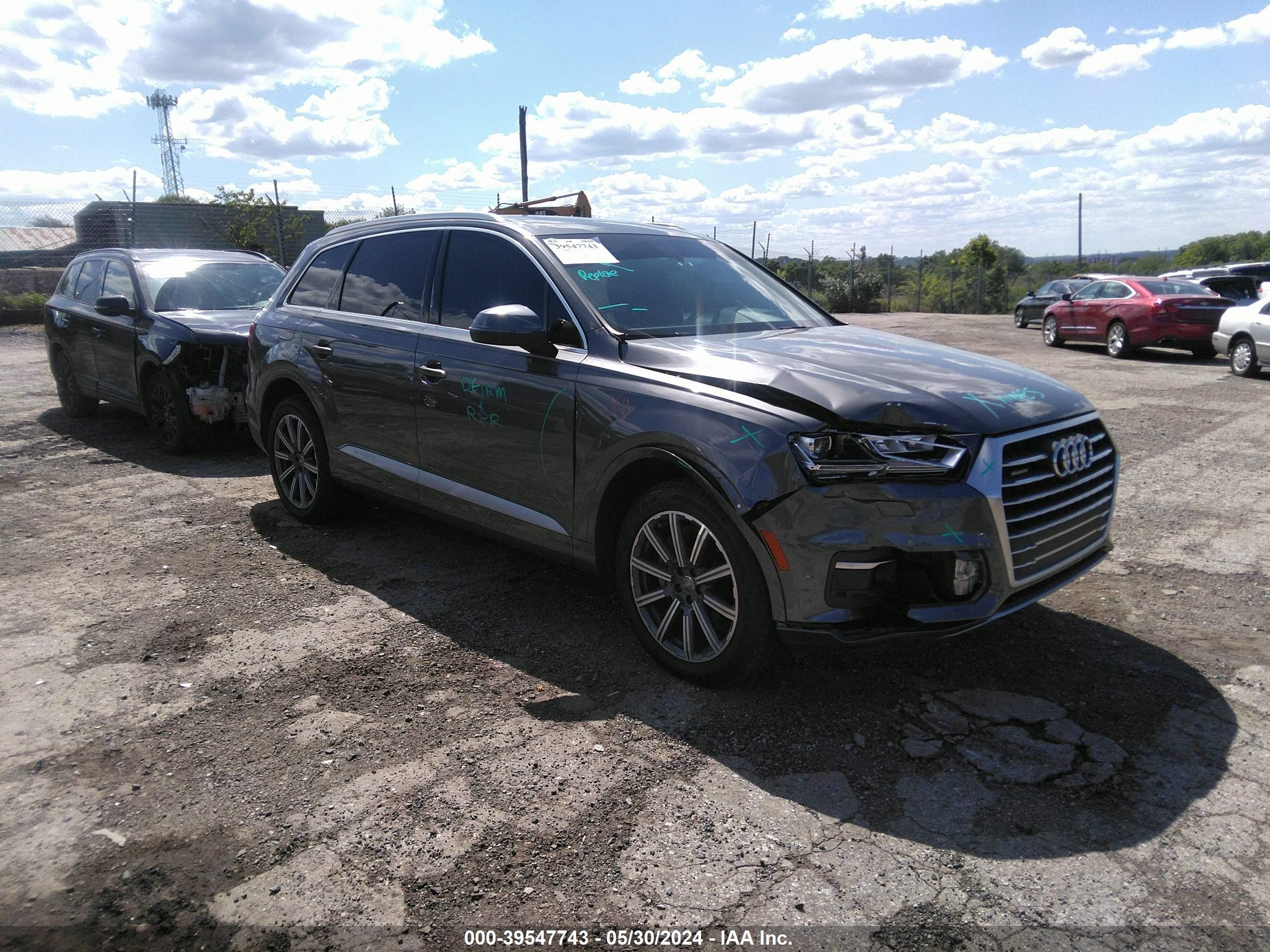 audi q7 2018 wa1vaaf74jd040504