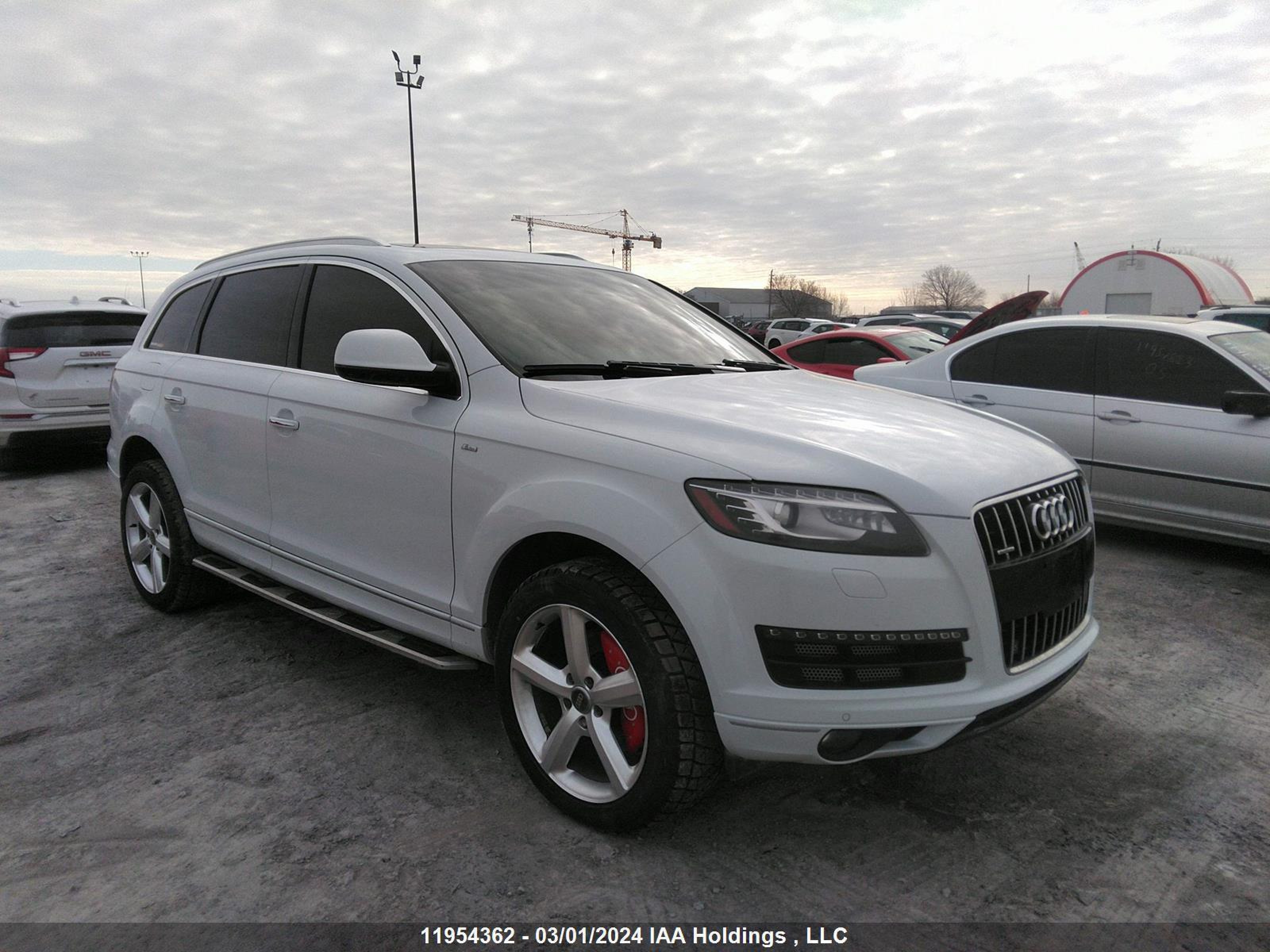 audi q7 2013 wa1vmcfe4dd004351