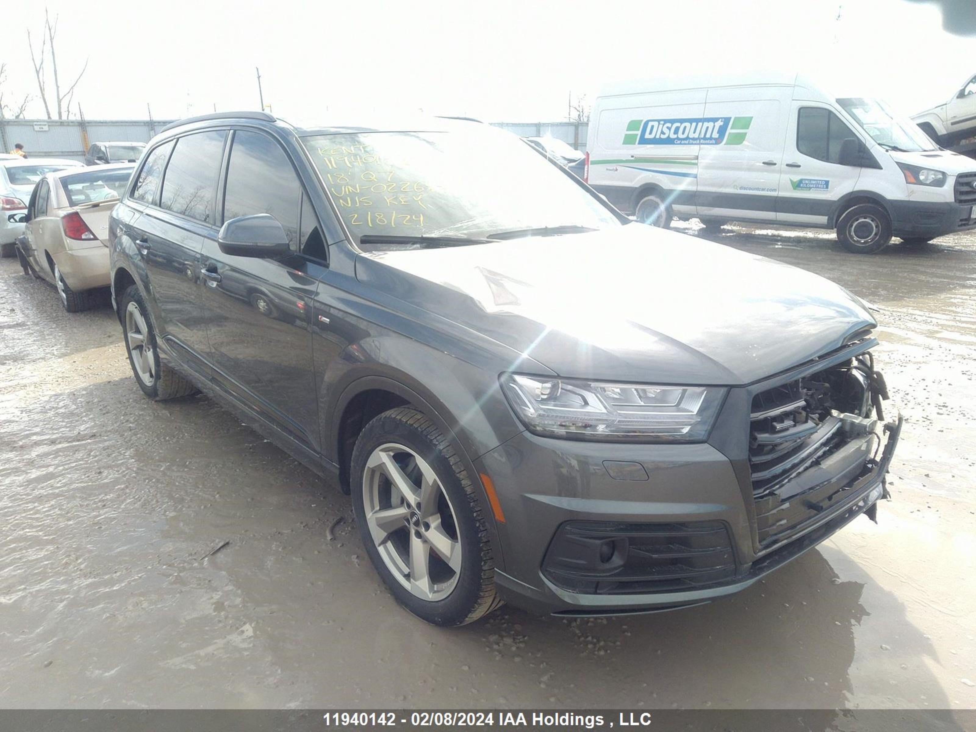 audi q7 2018 wa1waaf71jd022644