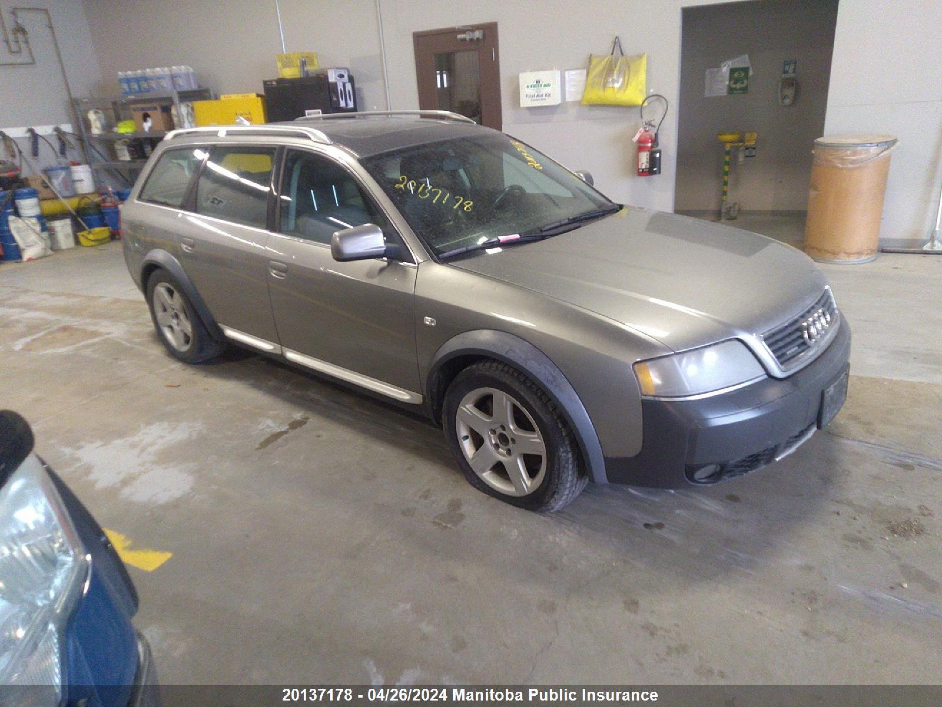 audi allroad 2004 wa1yd54b04n019828