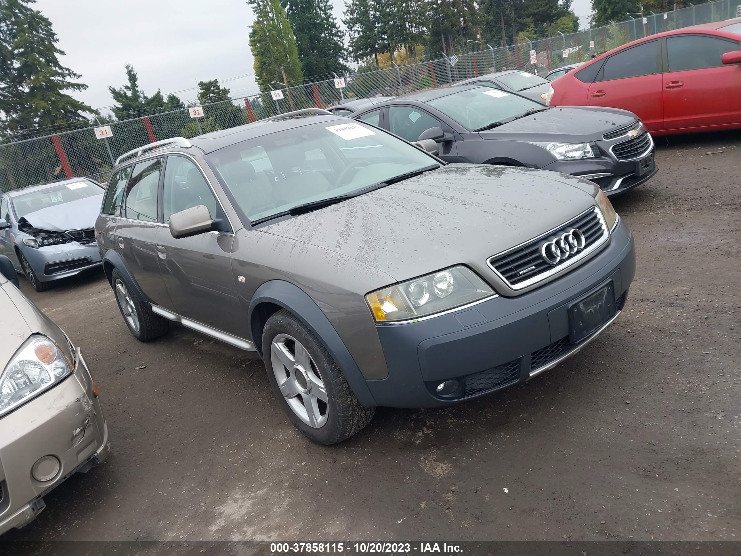 audi allroad 2003 wa1yd64b13n013895