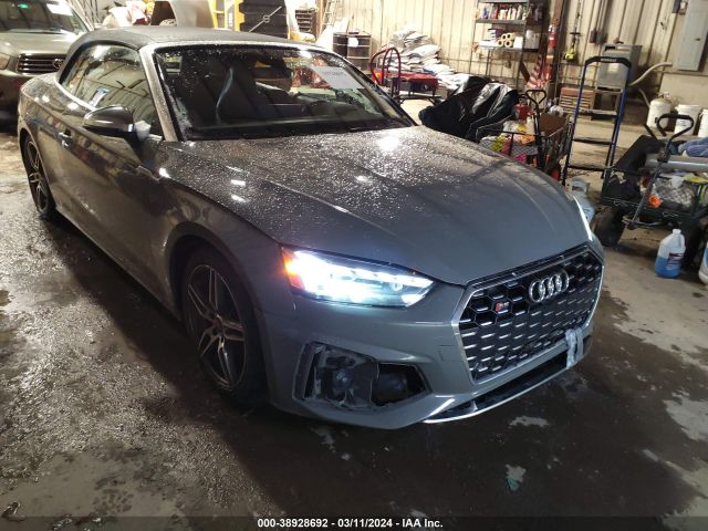 audi s5 cabriolet 2022 wau24gf52nn005071