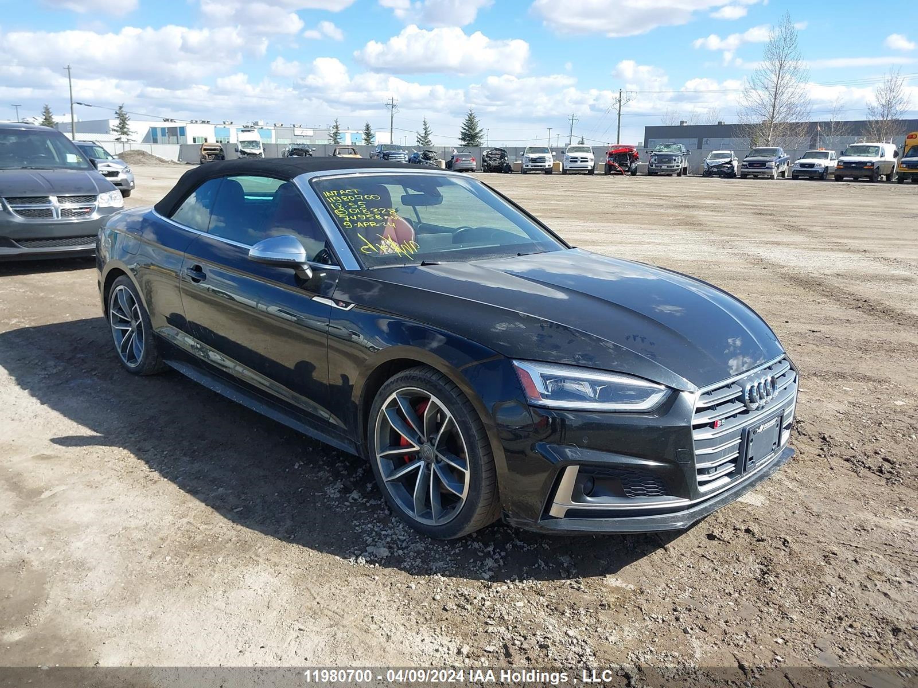 audi s5 2018 wau24gf59jn018328