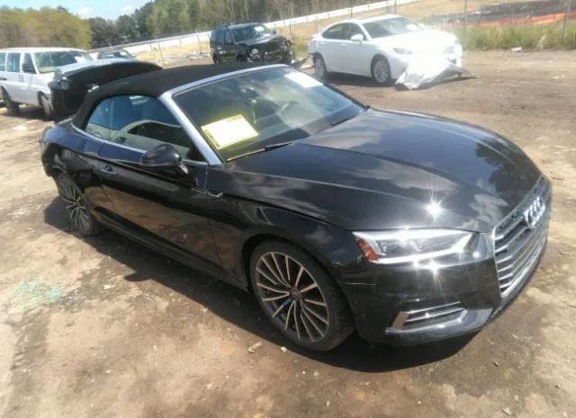 audi a5 cabriolet 2018 wau2ngf52jn002548