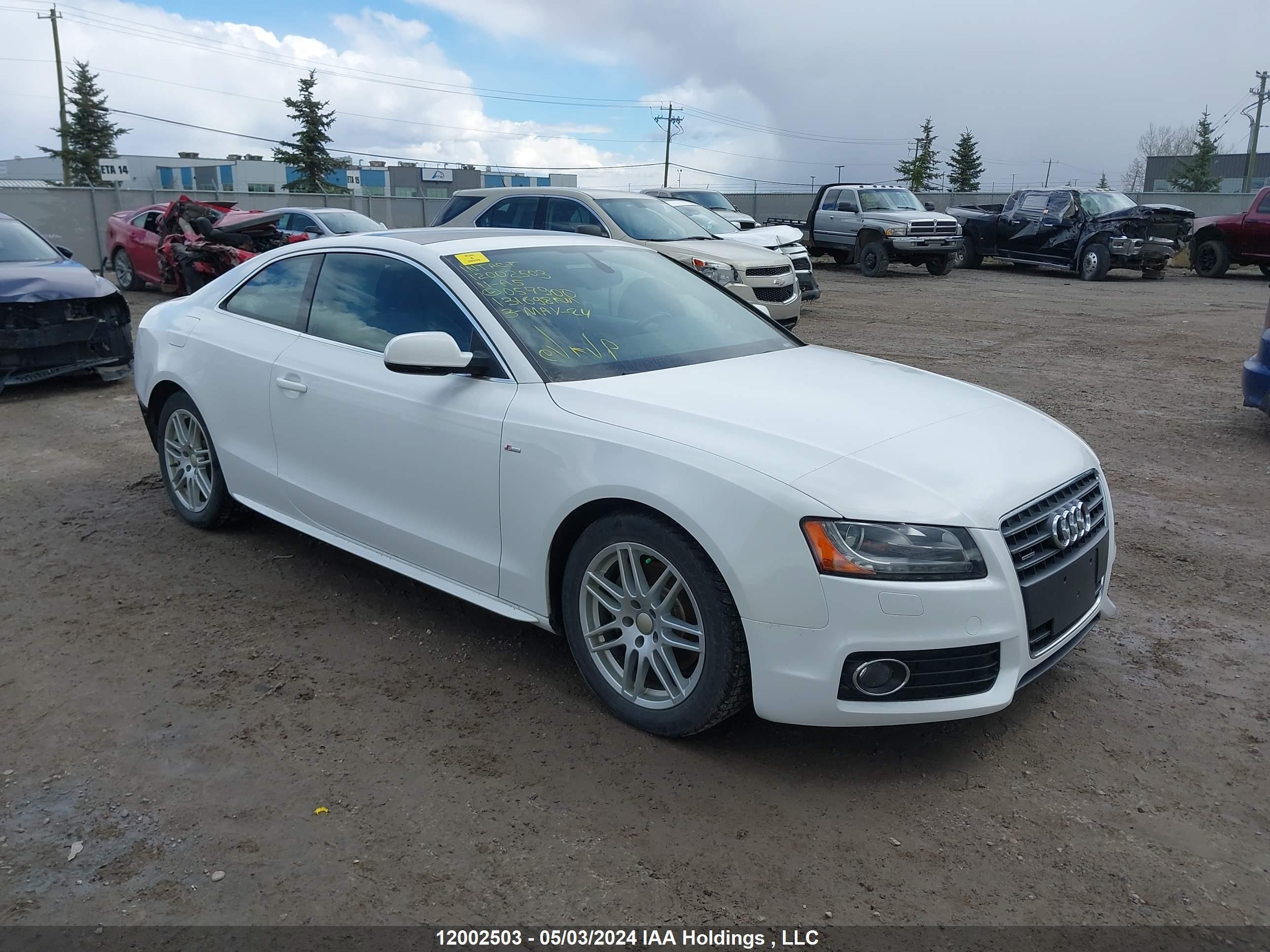 audi a5 2011 wau4fbfr6ba057900