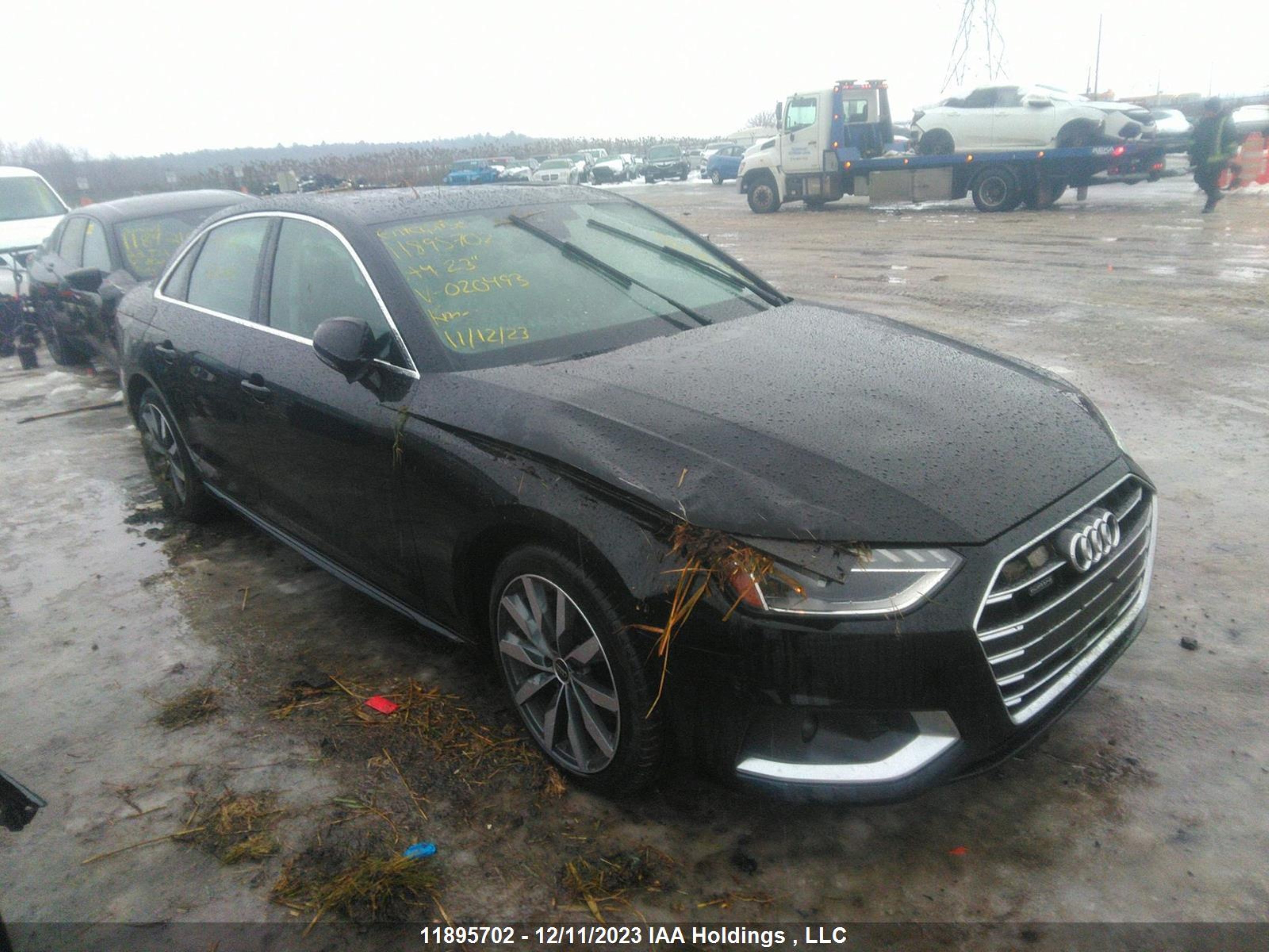 audi a4 2023 wauaaaf4xpn020493