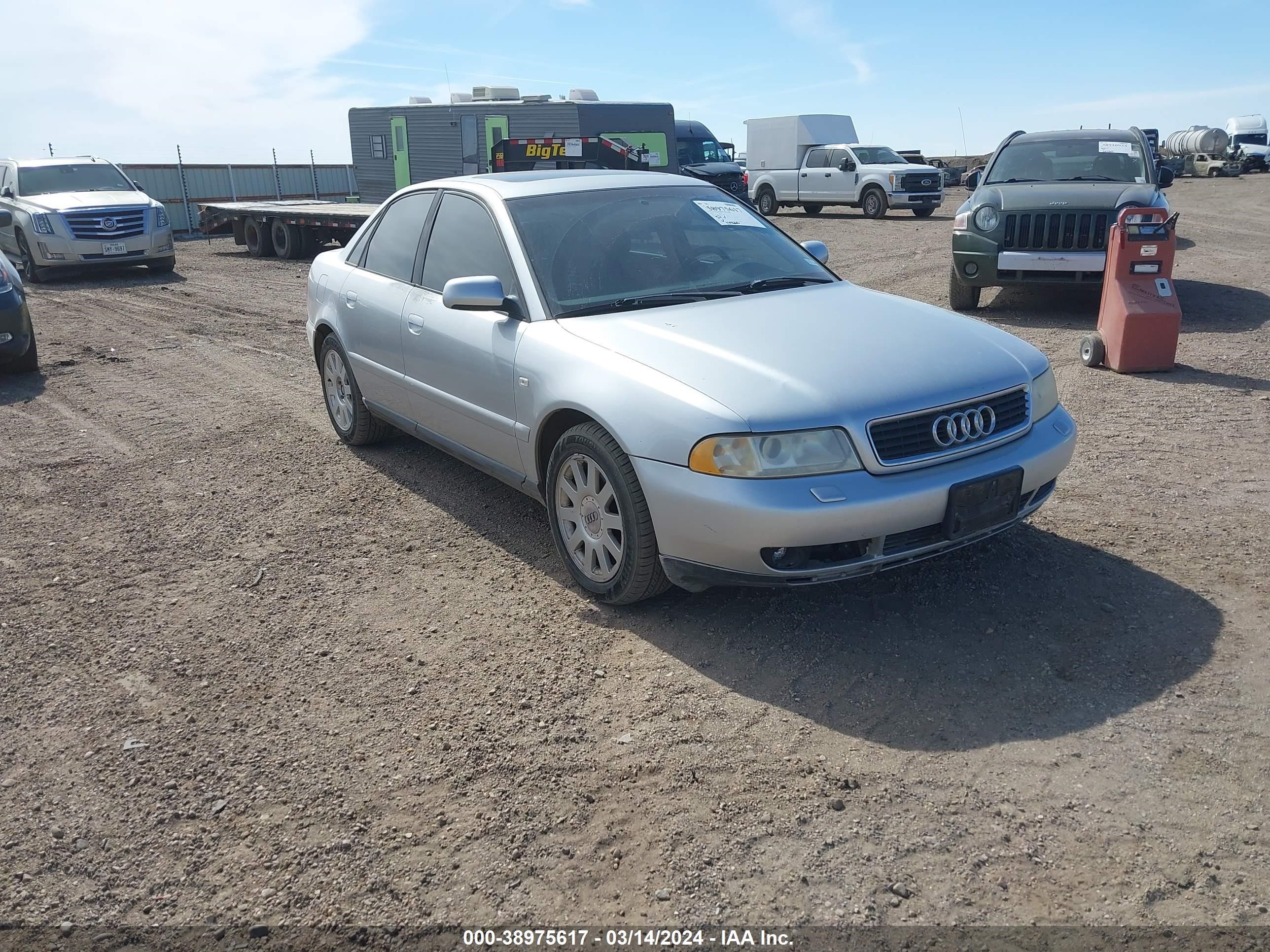 audi a4 2000 wauac28d0ya114968