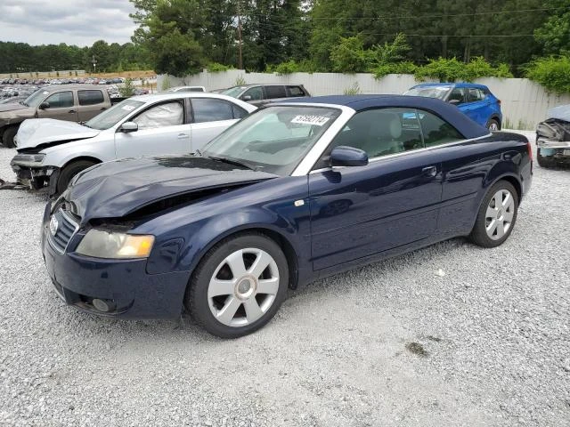 audi a4 1.8 cab 2004 wauac48h34k018612