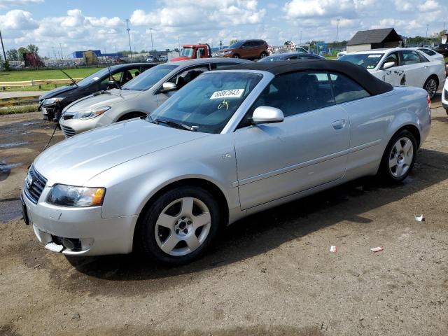 audi a4 1.8 cab 2005 wauac48h45k015719