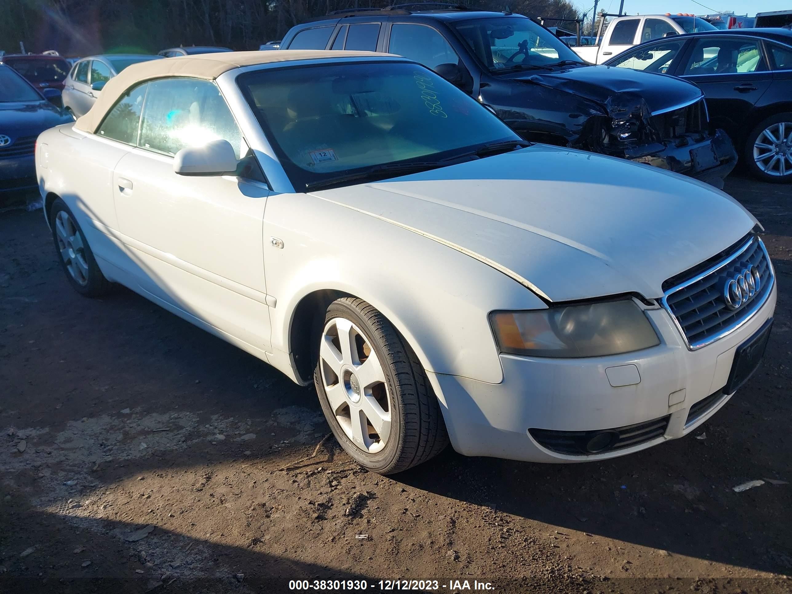 audi a4 2005 wauac48h75k000339