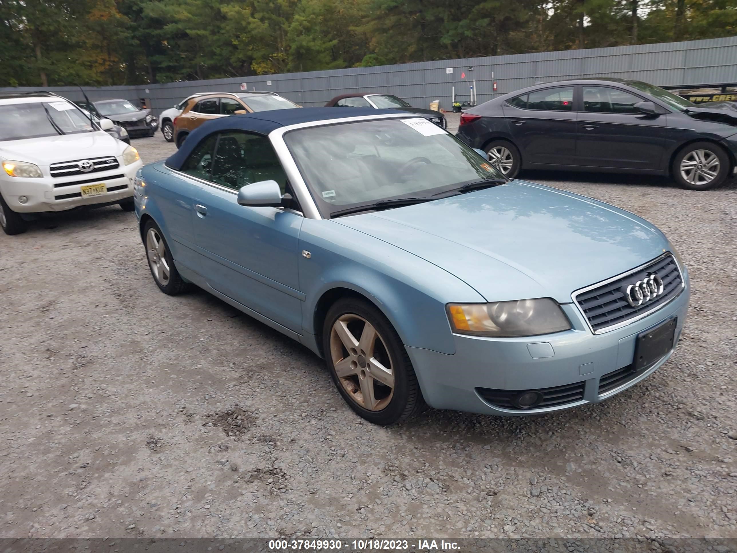 audi a4 2004 wauac48h94k008294