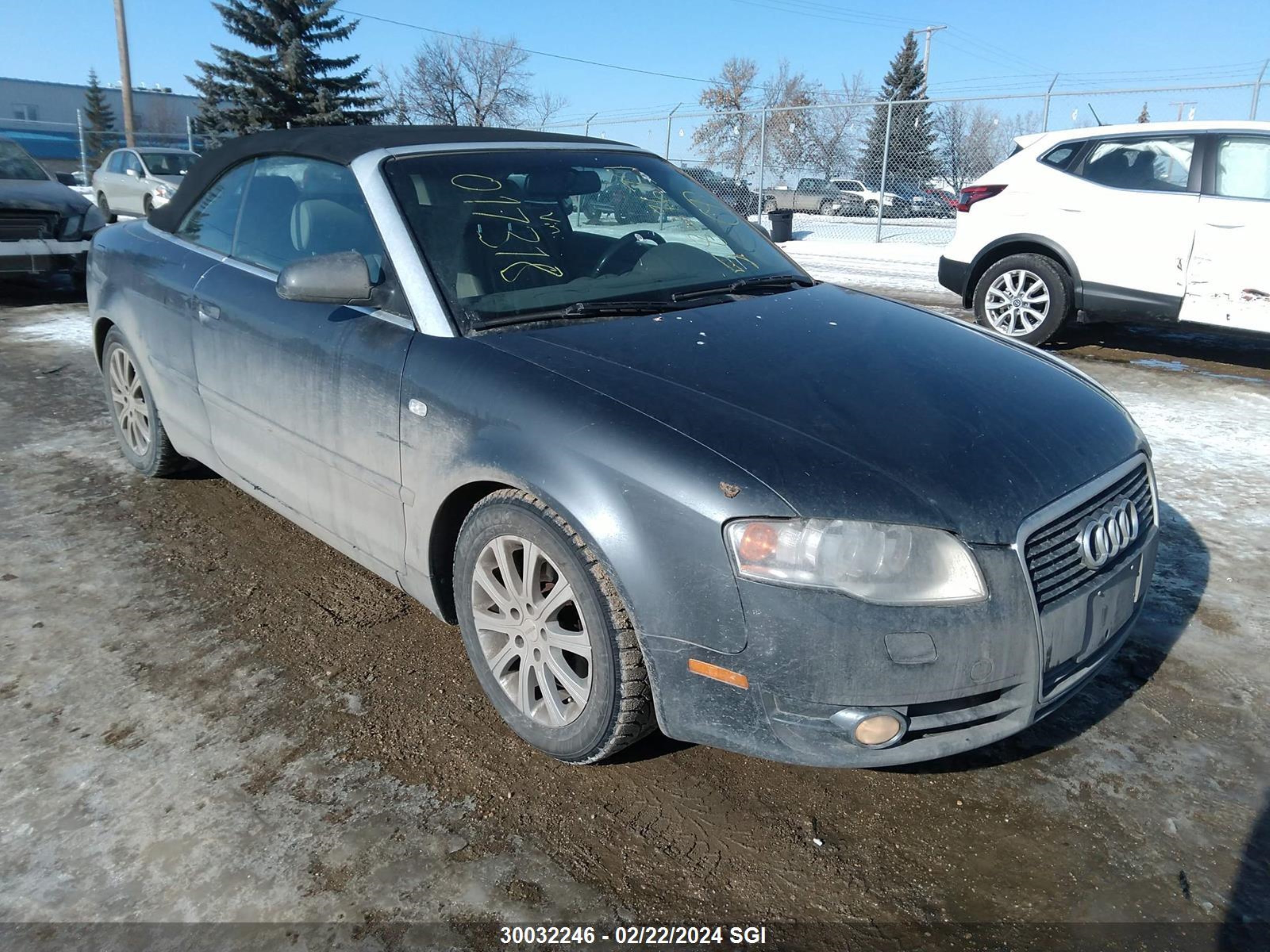 audi a4 2007 wauaf48h47k017318