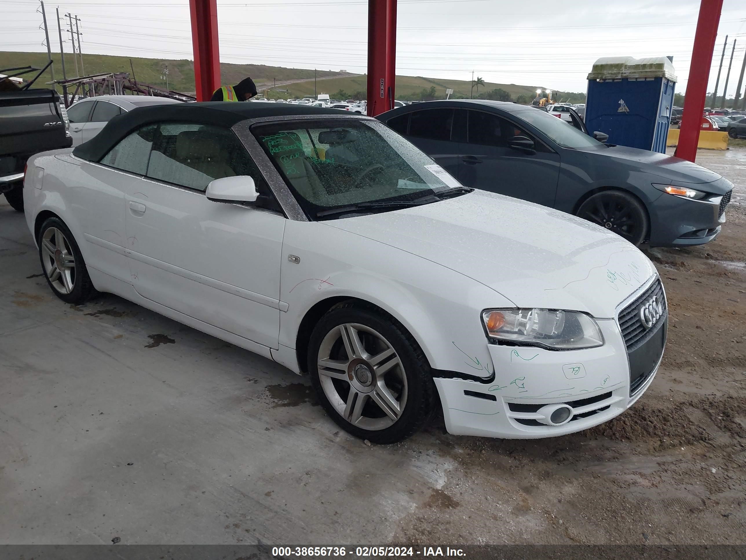 audi a4 2007 wauaf48h77k015868