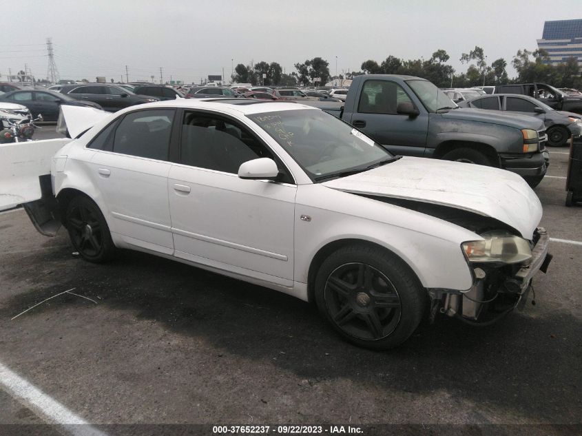 audi a4 2007 wauaf78e07a058431