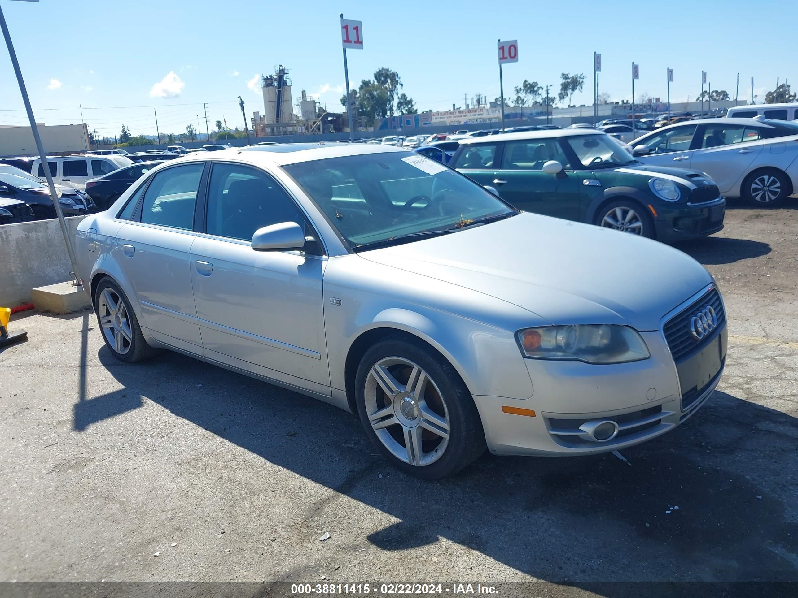 audi a4 2007 wauaf78e57a213281