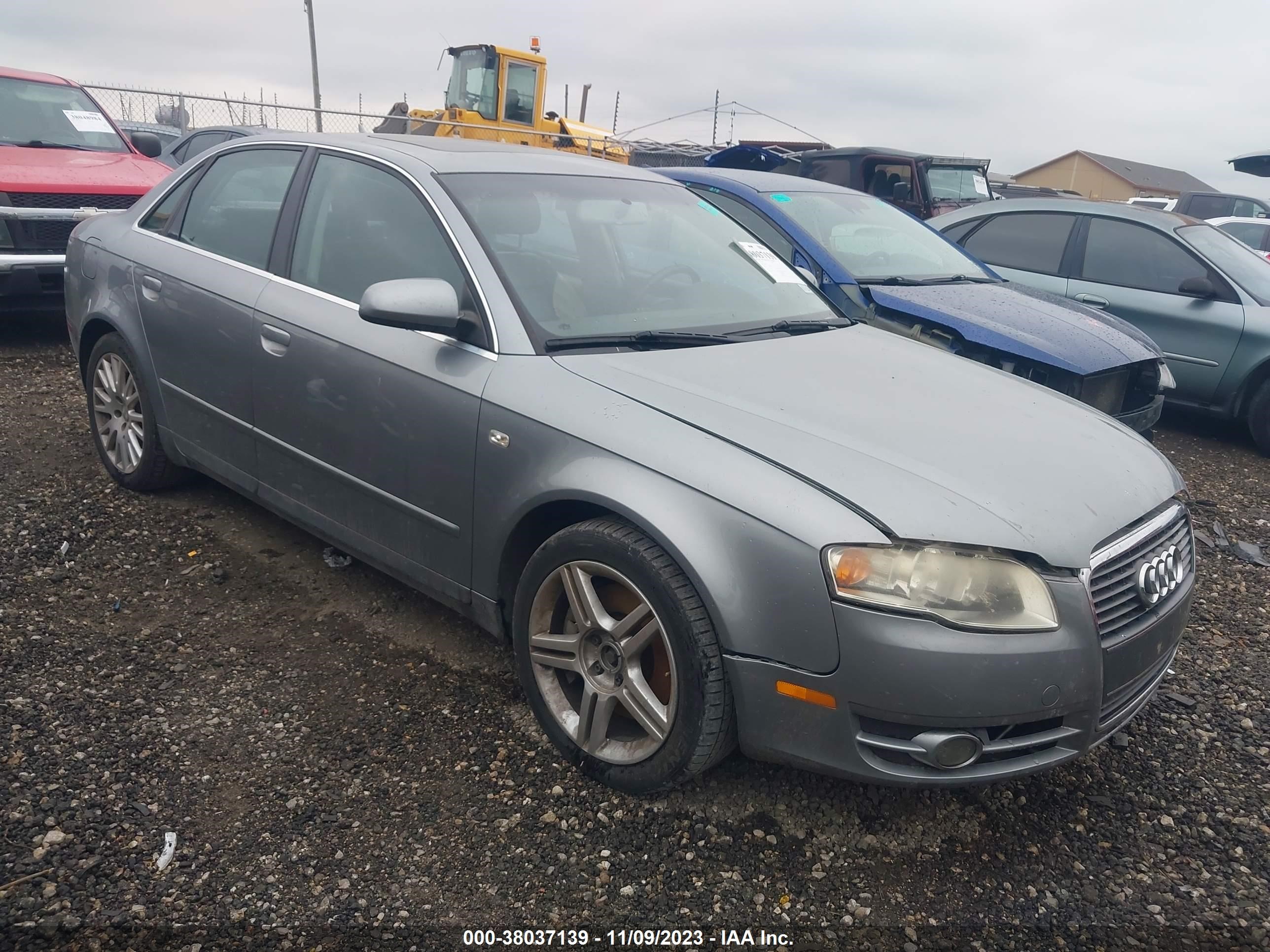 audi a4 2007 wauaf78ex7a028398