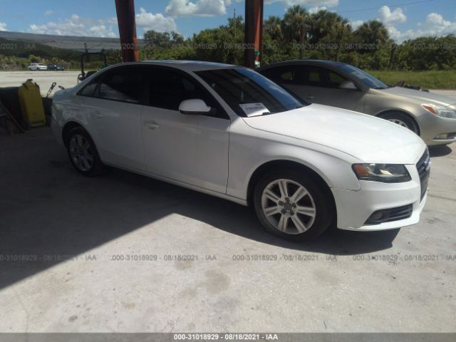 audi a4 2010 wauafafl2an037255