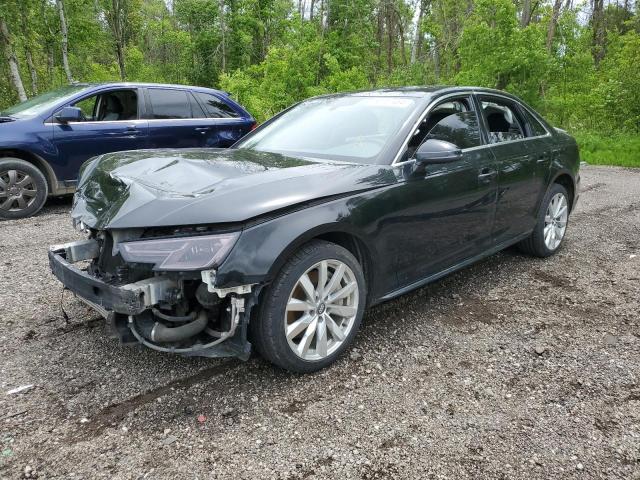 audi a4 2018 wauanaf42jn009855