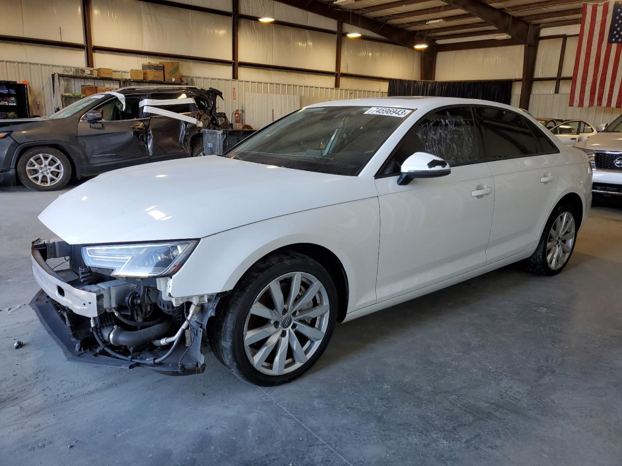 audi a4 2017 wauanaf46hn006192