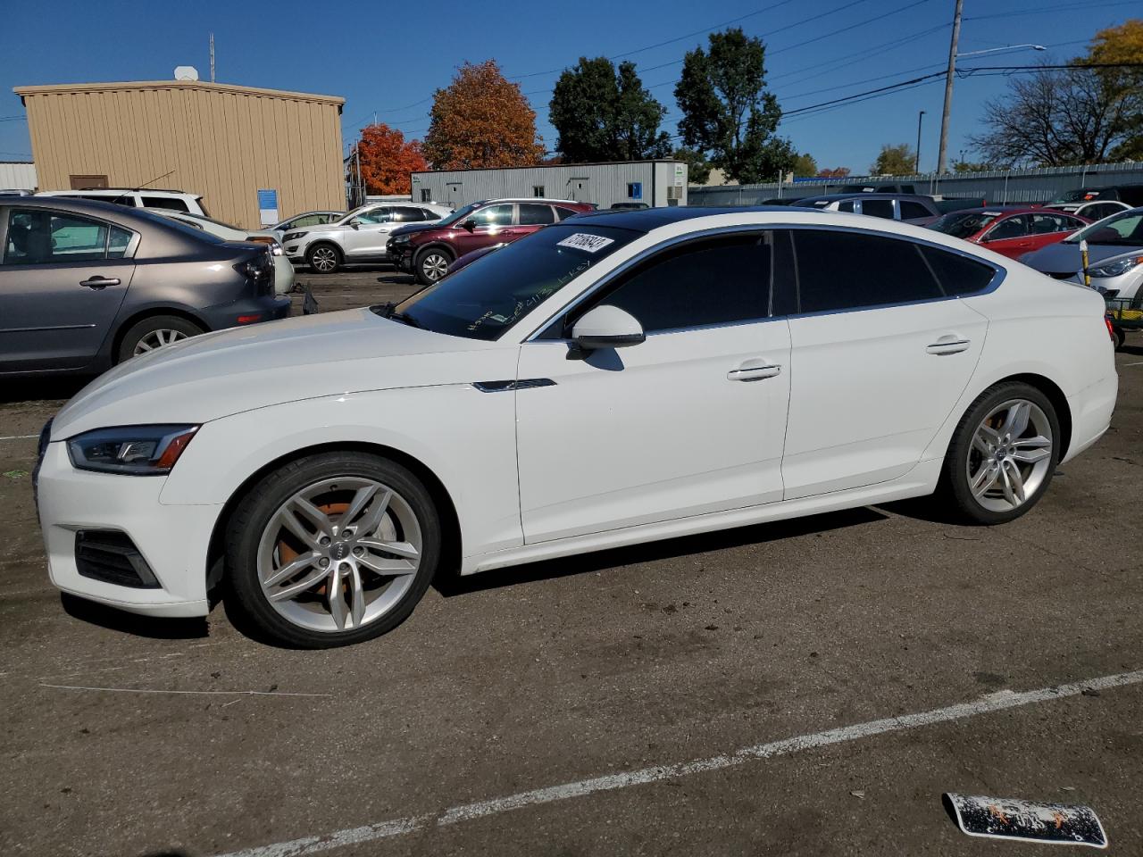 audi a5 2019 wauancf56ka057064