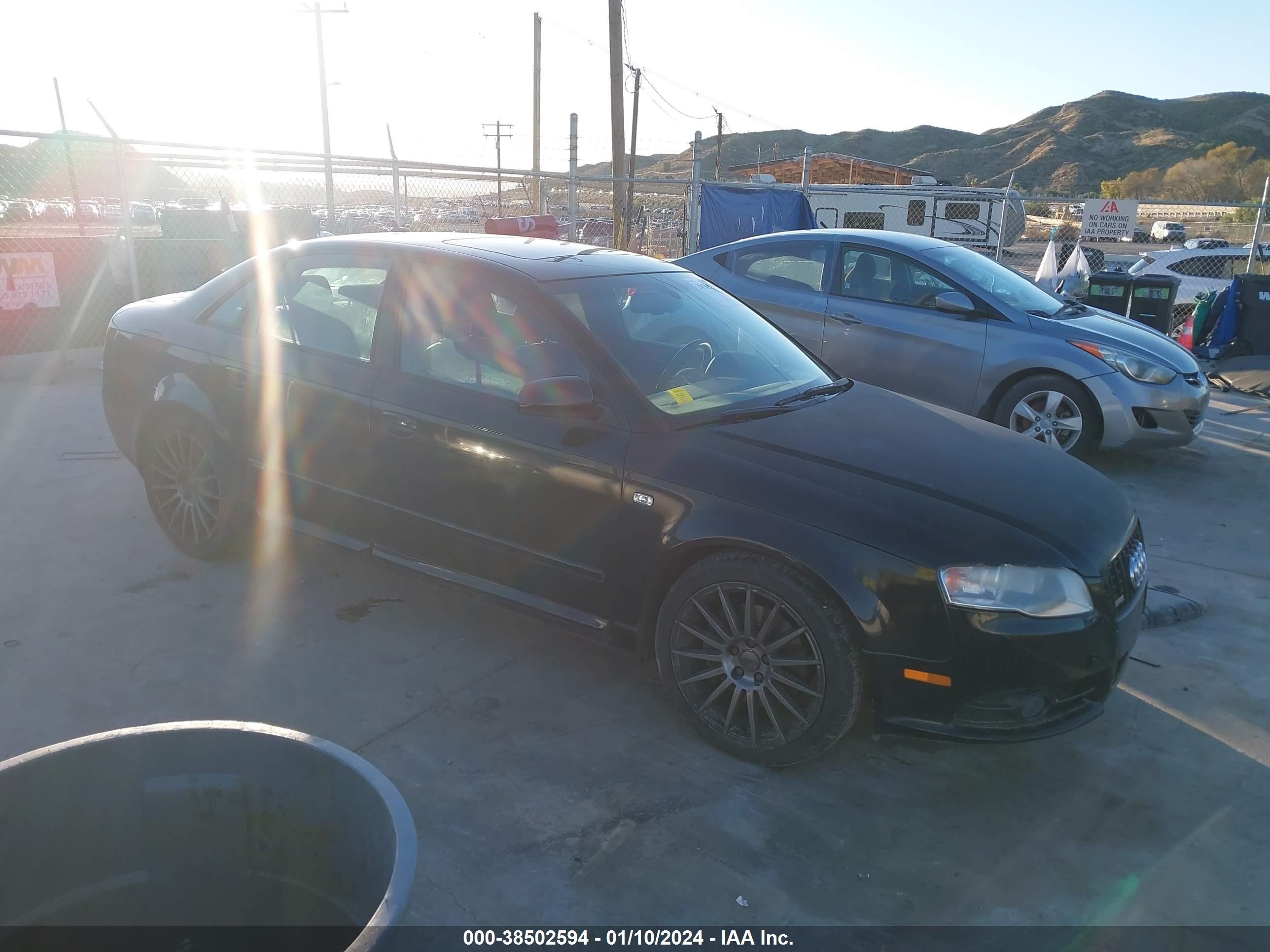 audi a4 2007 waubf78e47a016770