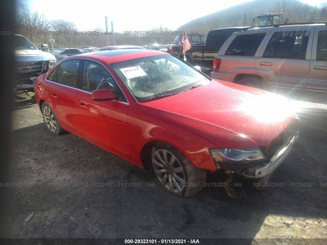 audi a4 2012 waubfafl2cn002707