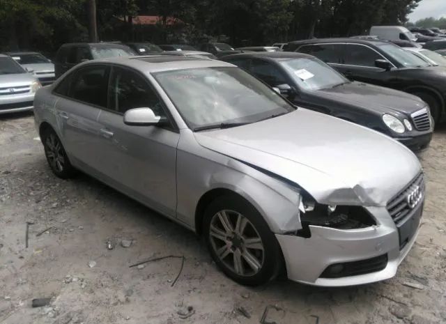 audi a4 2010 waubfafl5an015609