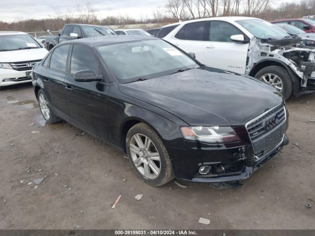 audi a4 2010 waubfafl7an003381