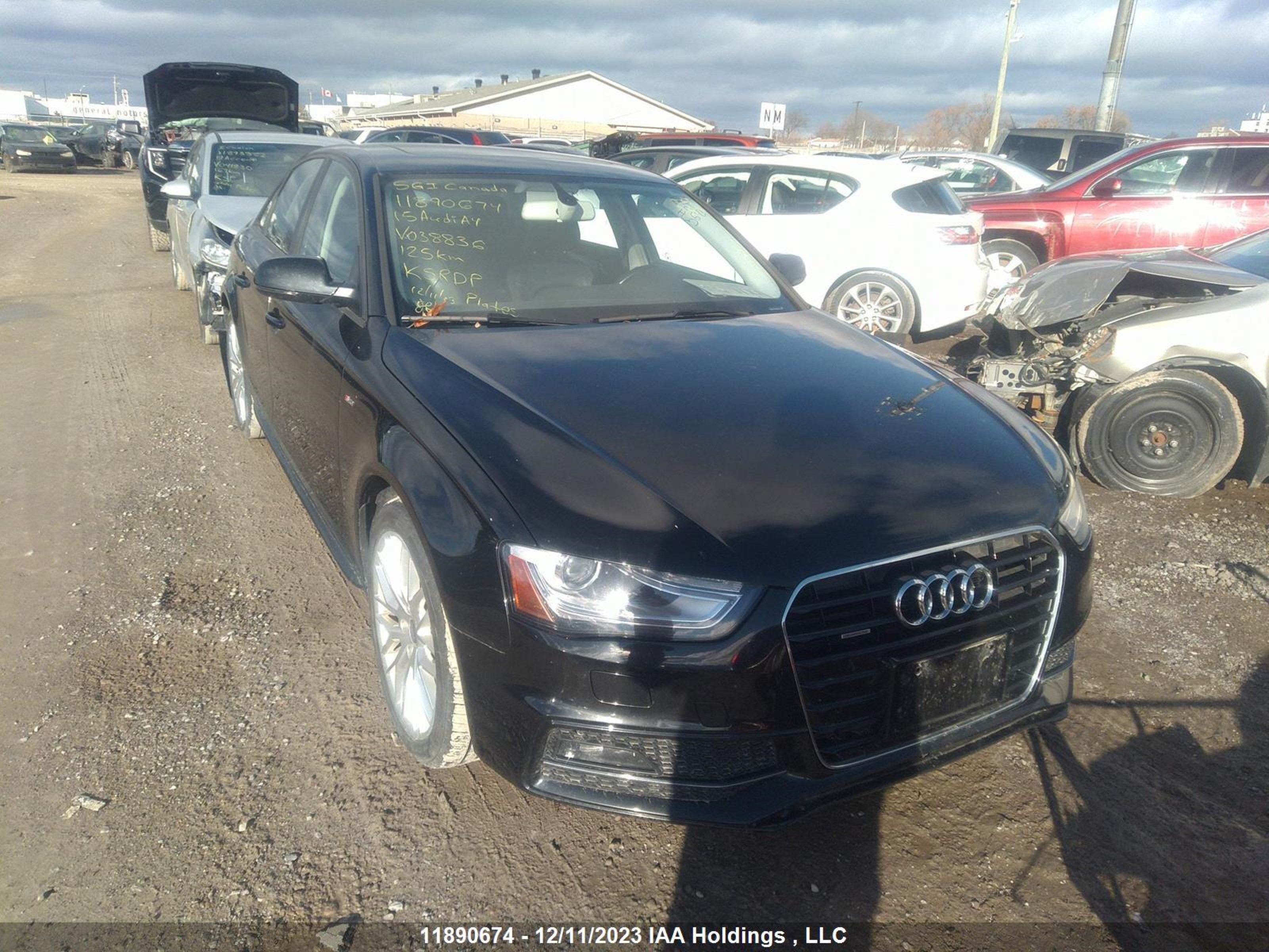 audi a4 2015 waubfcfl6fn038836