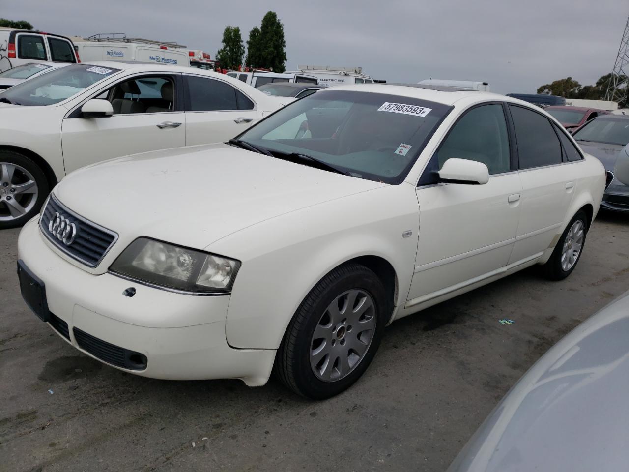 audi a6 2001 waubh64b71n145294