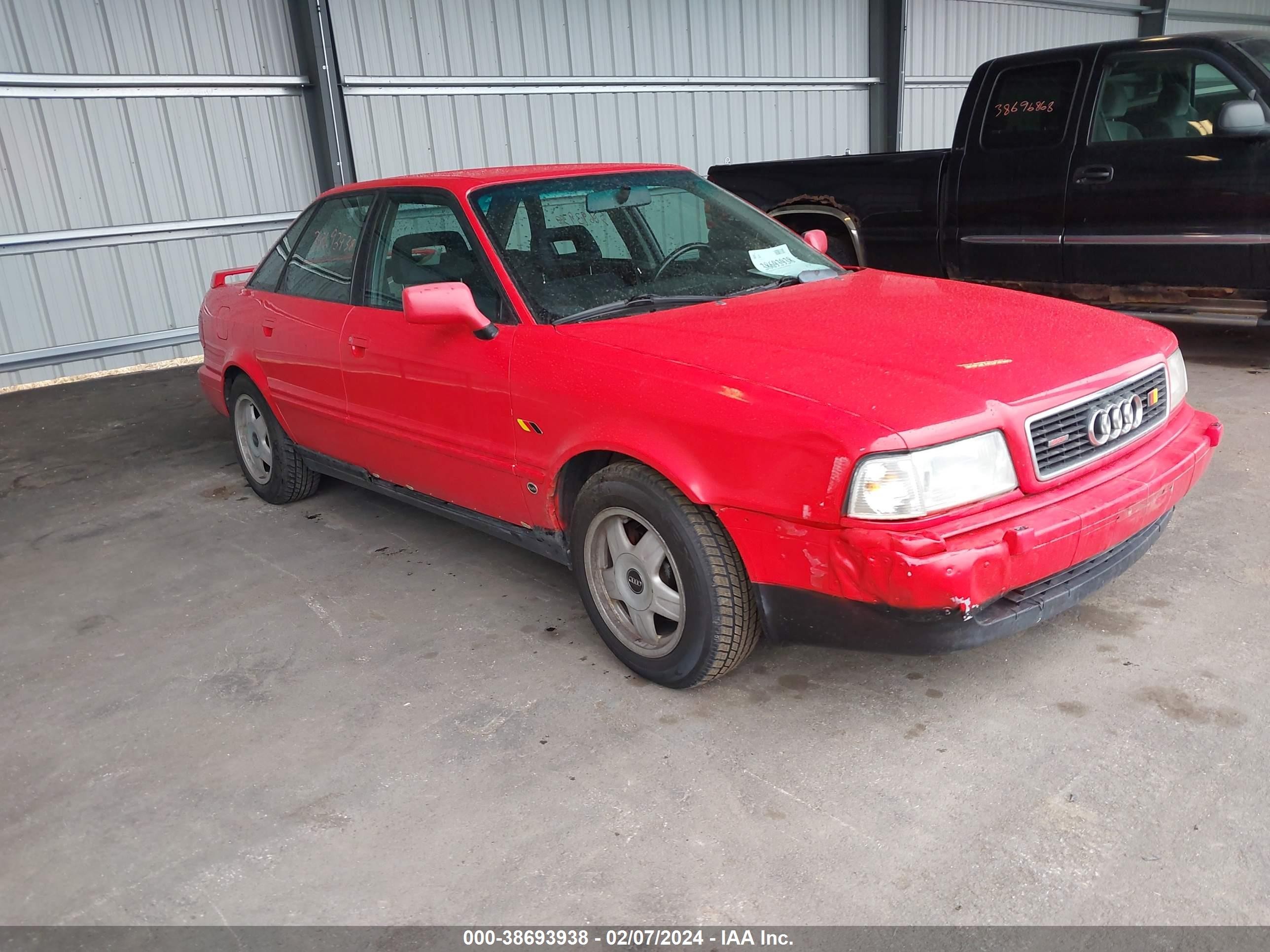 audi 90 1995 waubk88c0sa001241