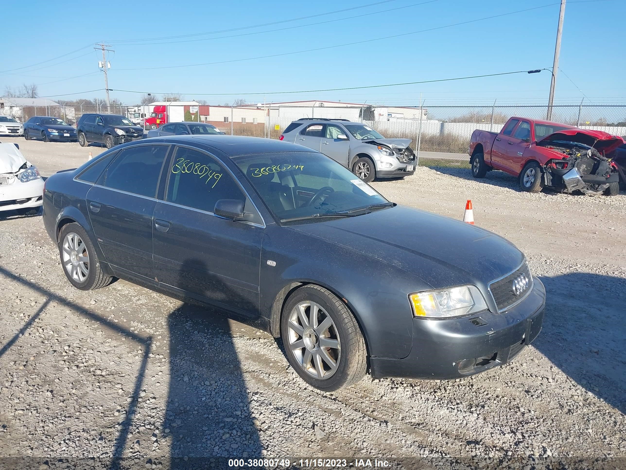 audi a6 2004 waucd64b14n103689