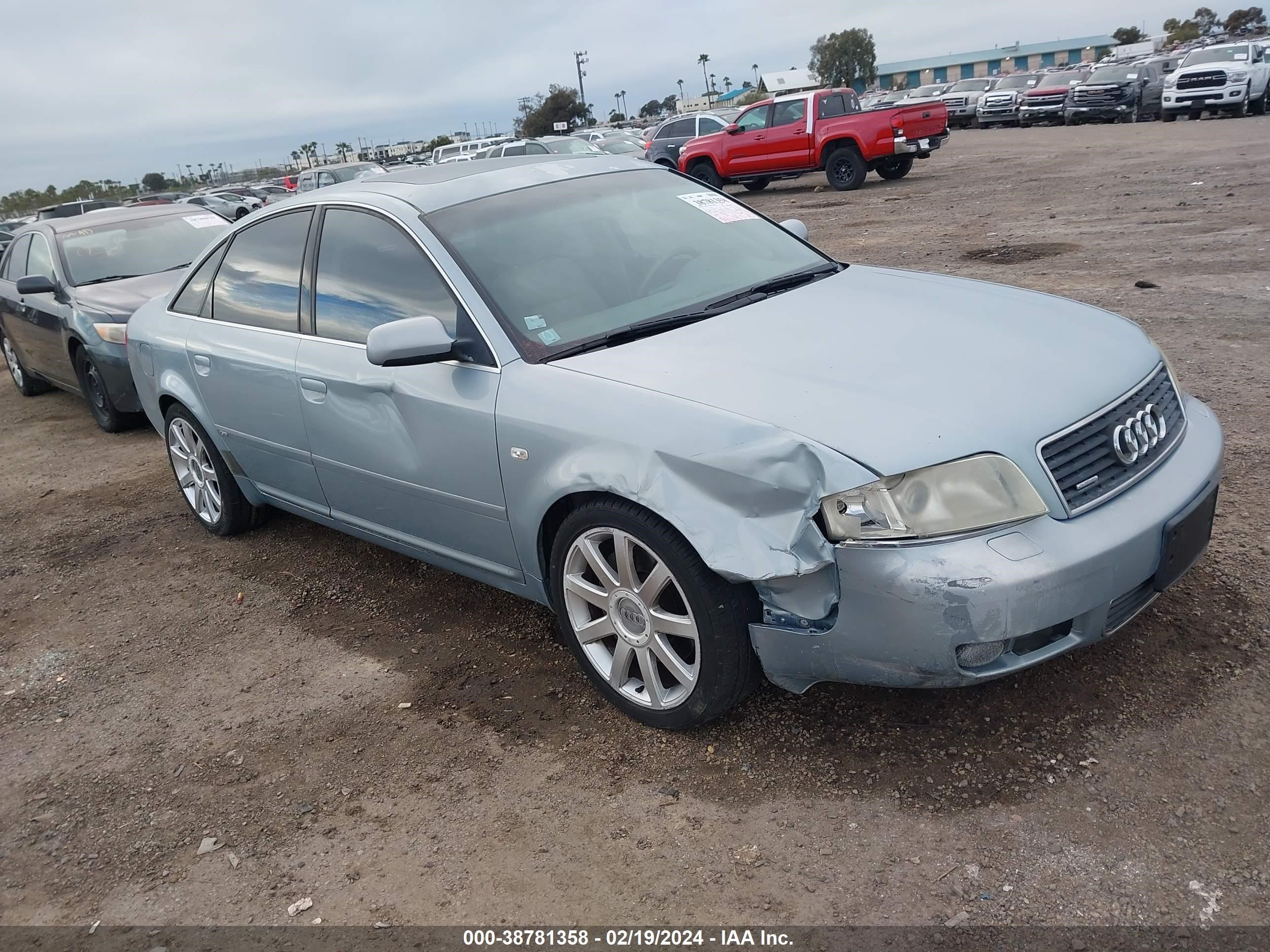 audi a6 2004 waucd64b24n086384