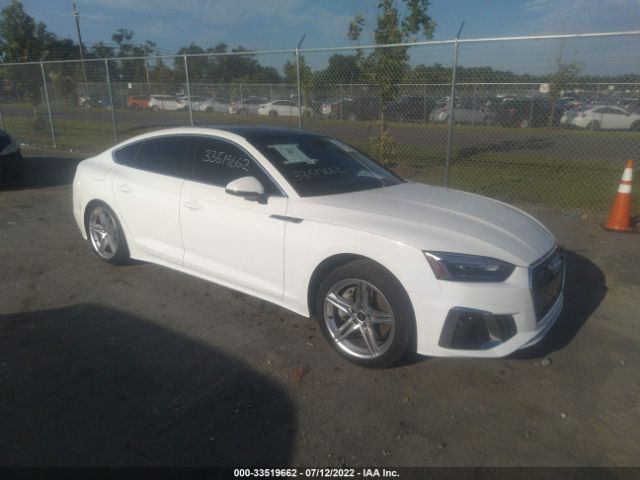 audi a5 sportback 2022 waudacf54na023461