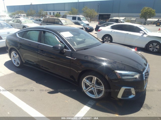 audi a5 sportback 2021 waudacf58ma040388