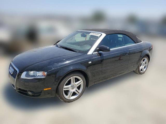 audi a4 2007 waudf48h87k022454