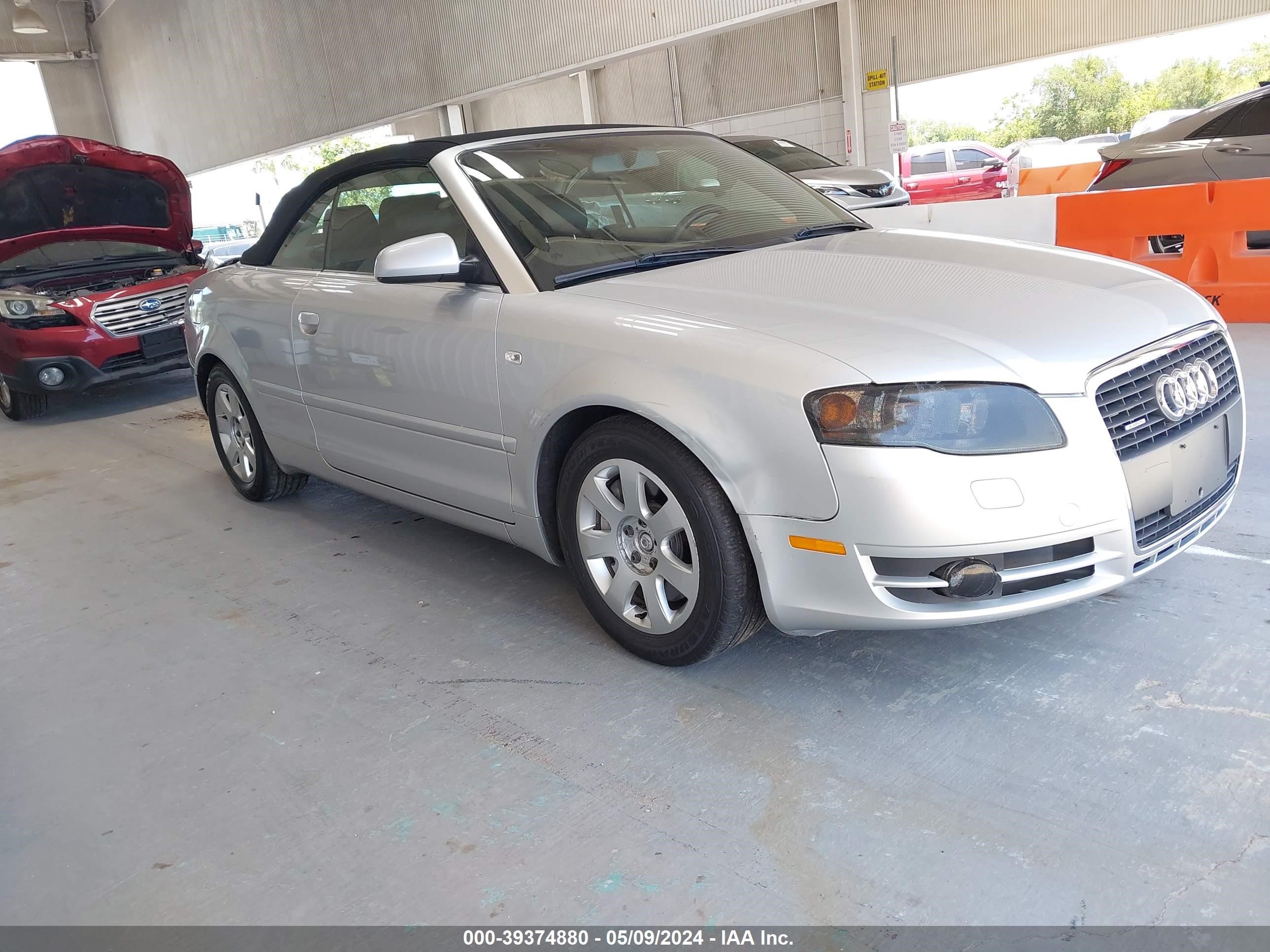 audi a4 2007 waudf48h97k022575