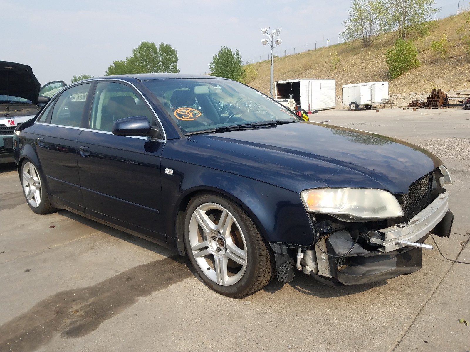 audi a4 2.0t qu 2007 waudf78ex7a084550