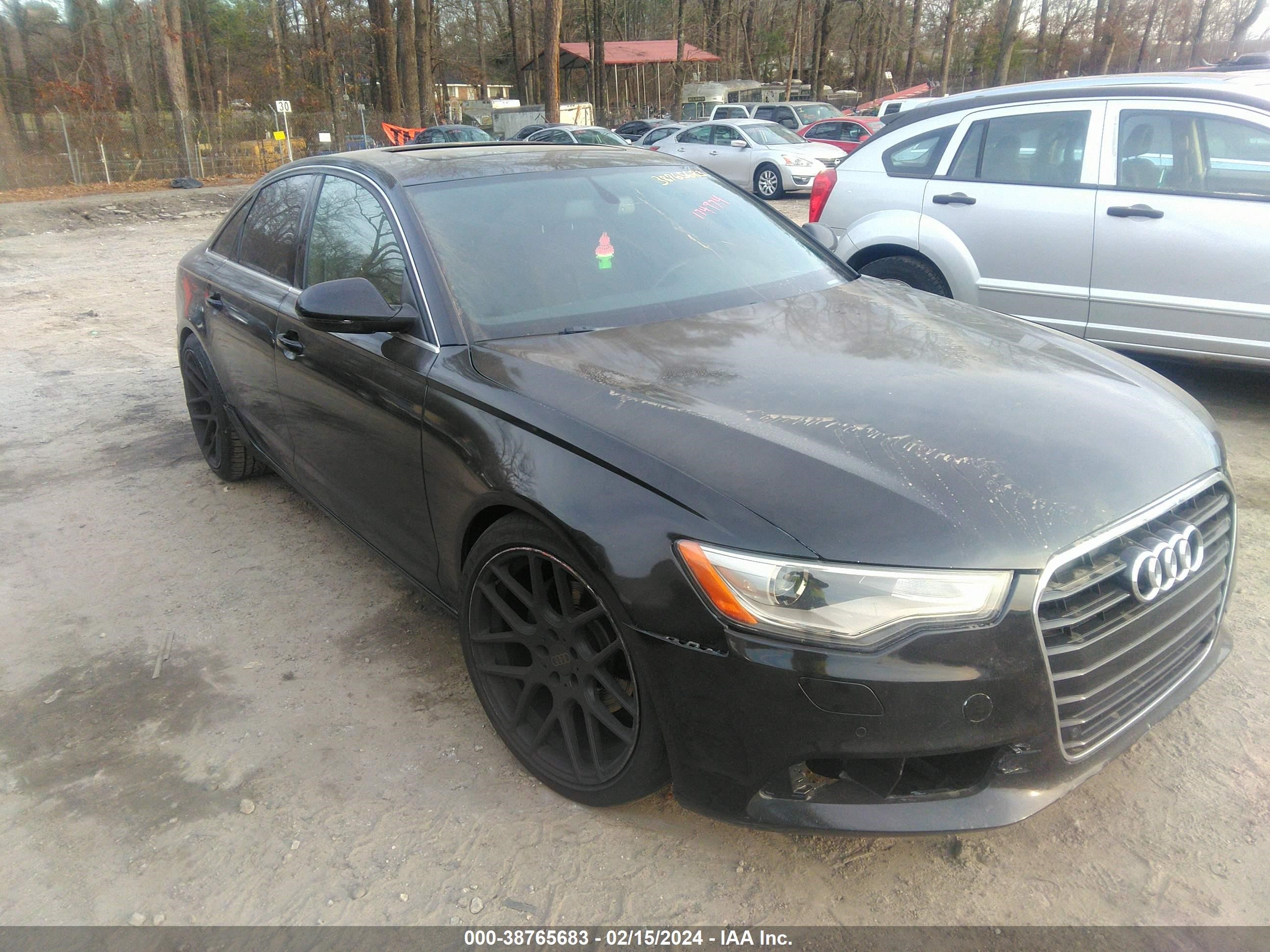 audi a6 2012 waudfafc6cn174974