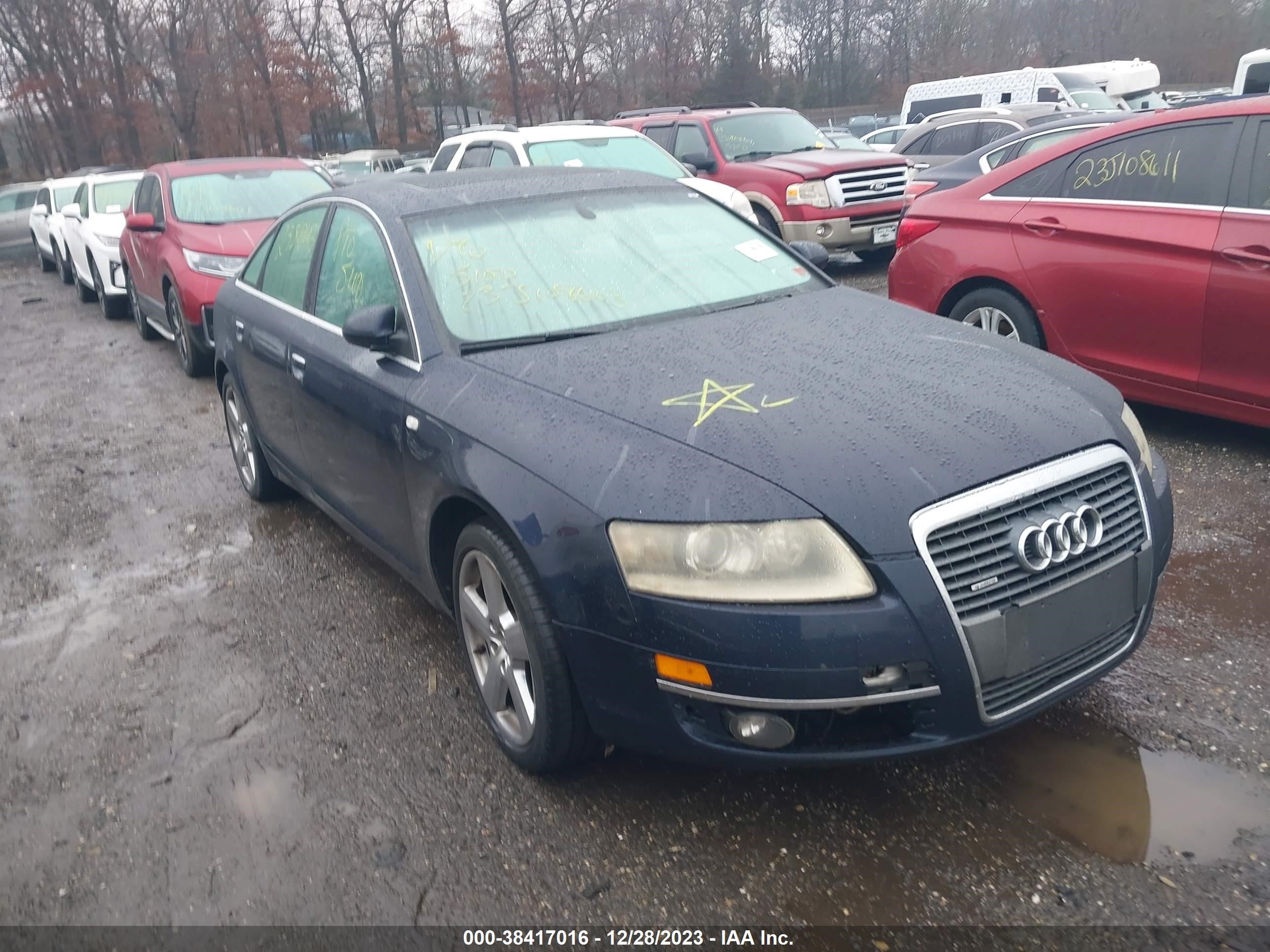 audi a6 2006 waudg74f26n046541