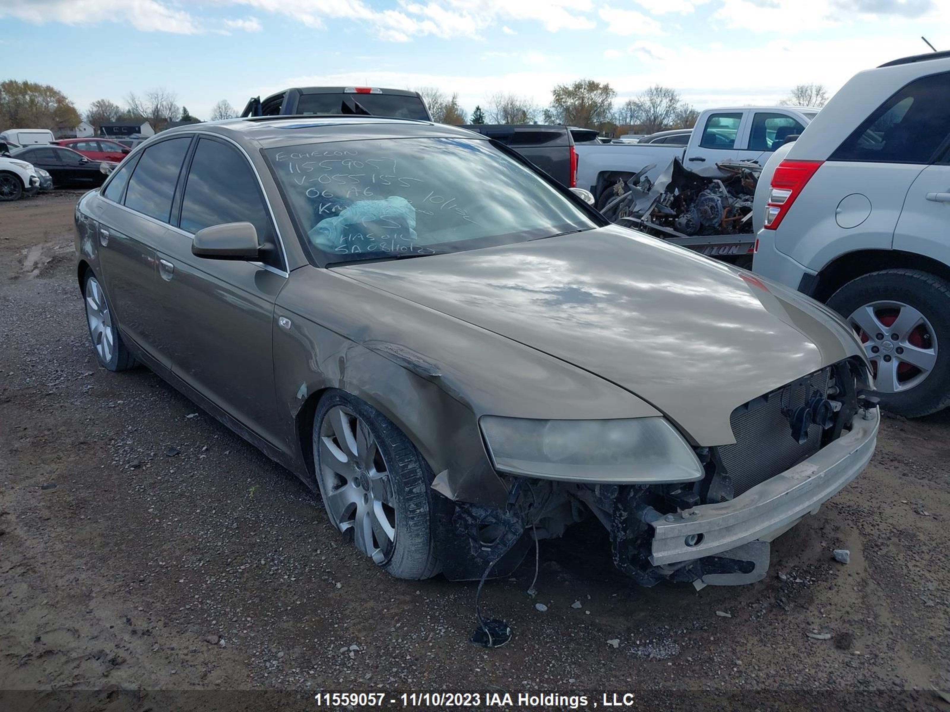 audi a6 2006 waudg74f96n055155