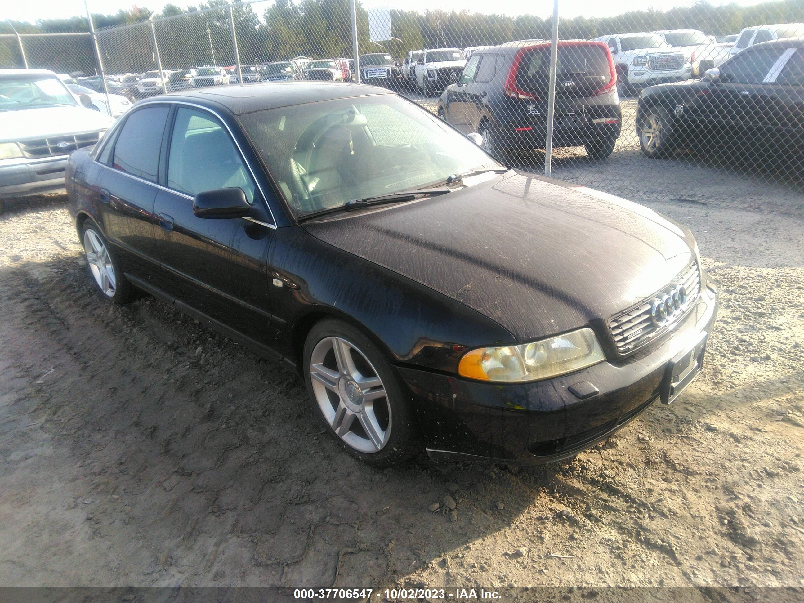 audi a4 2001 waudh68dx1a129523