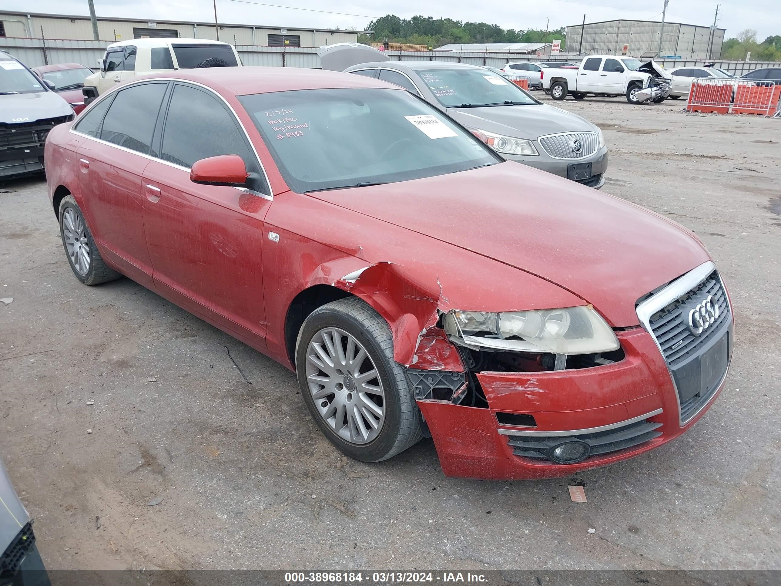 audi a6 2006 waudh74f06n078983