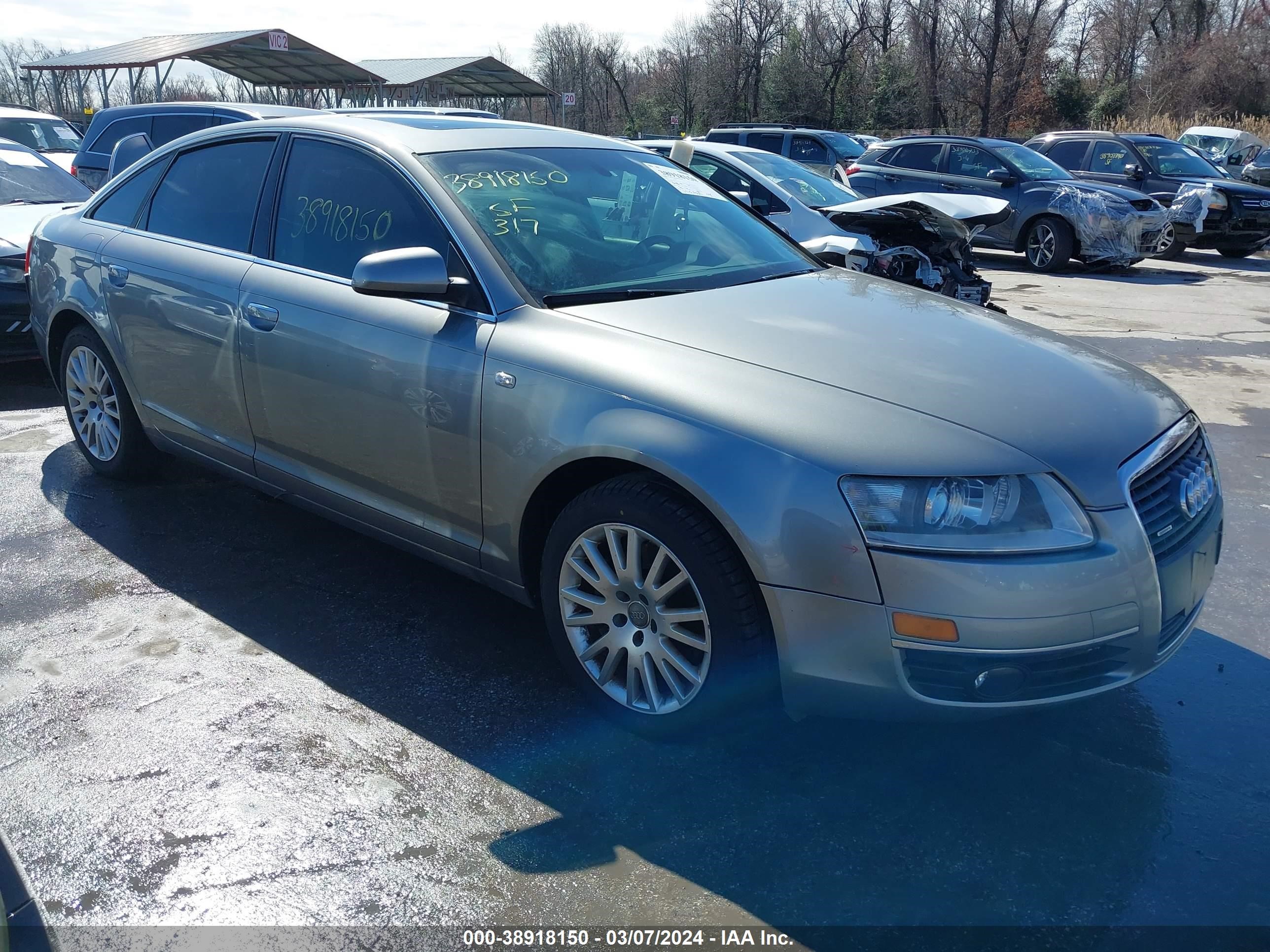 audi a6 2006 waudh74f36n162232