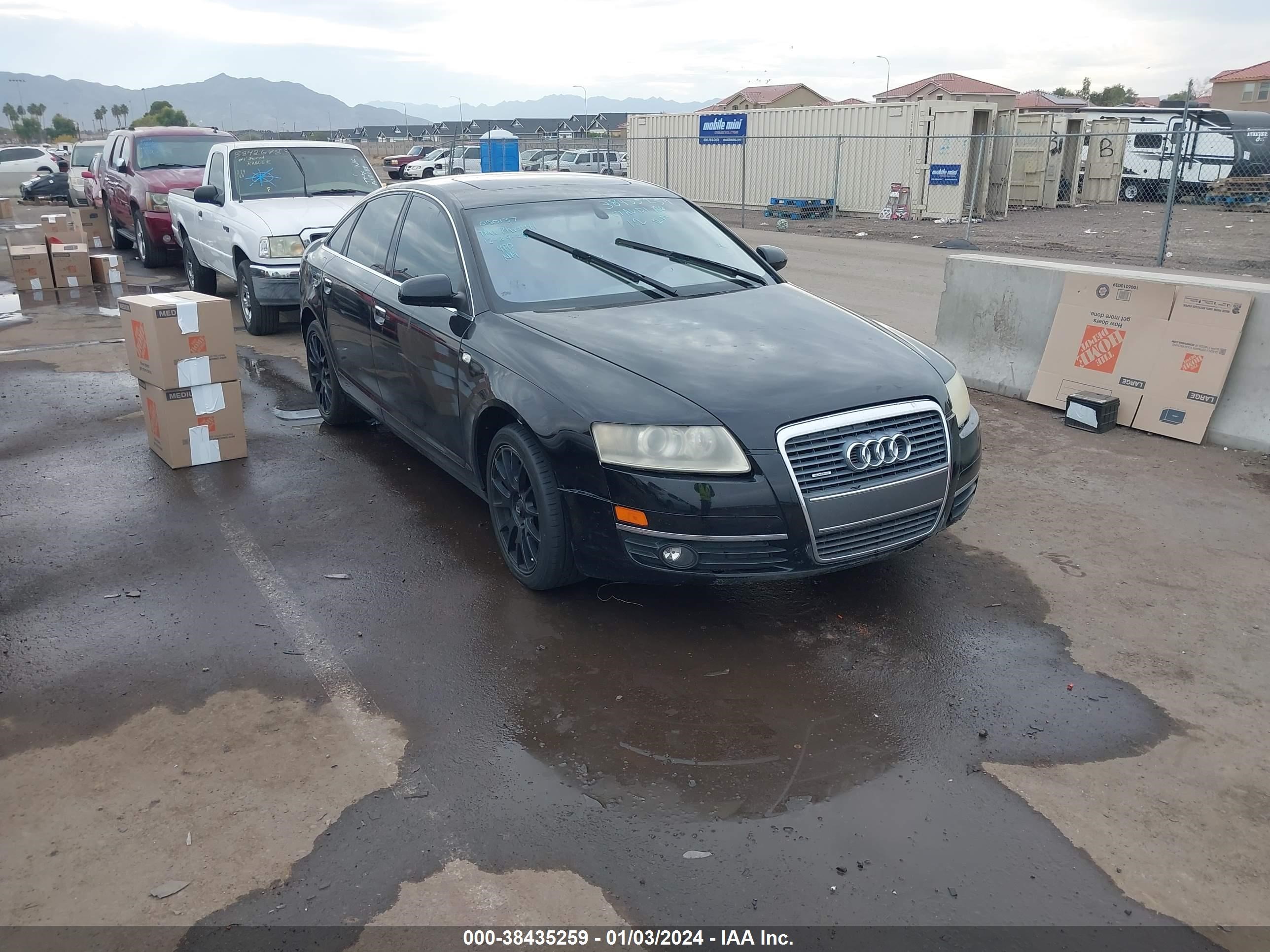 audi a6 2007 waudh74f67n050137