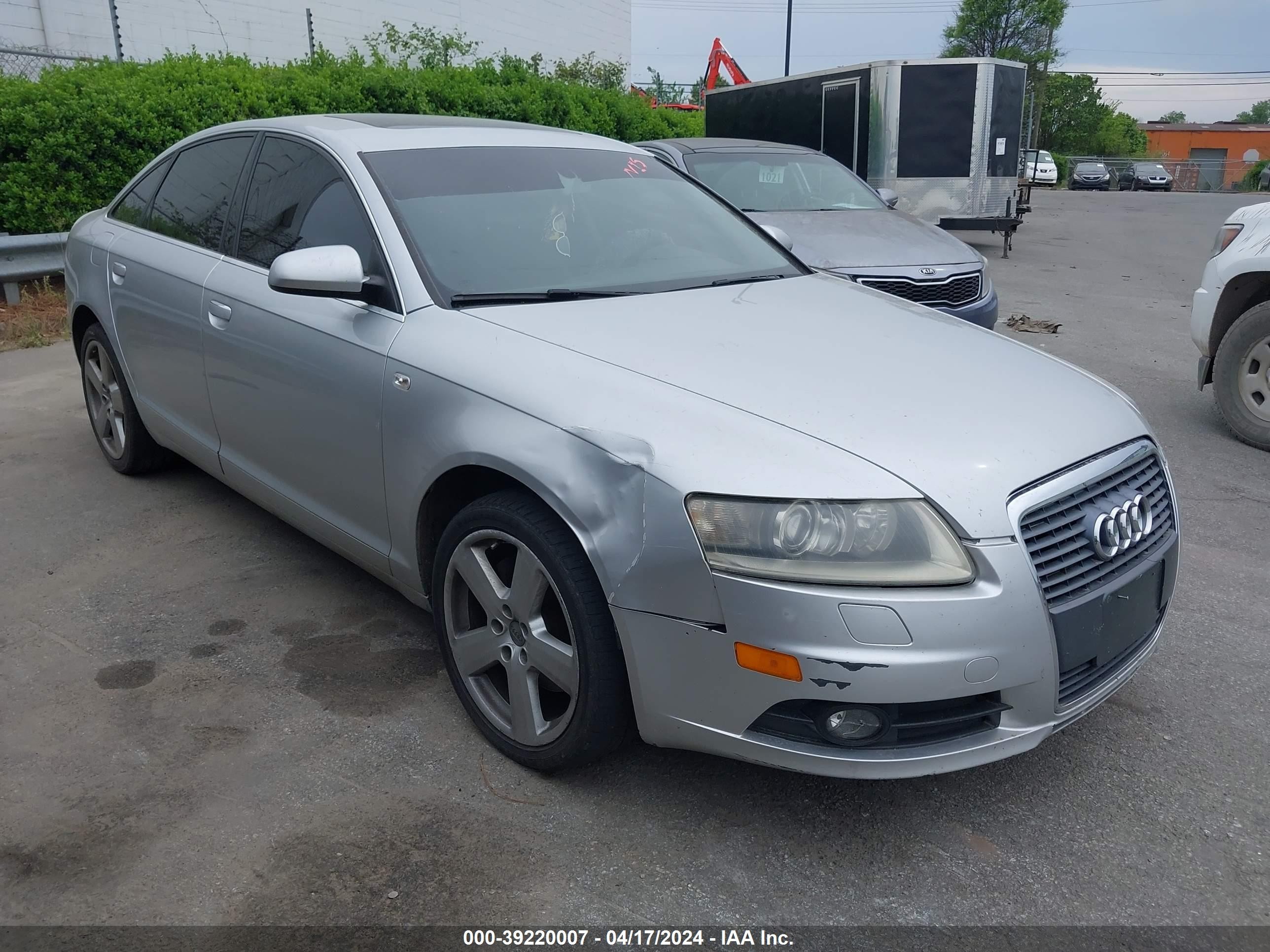 audi a6 2008 waudh74f68n067652